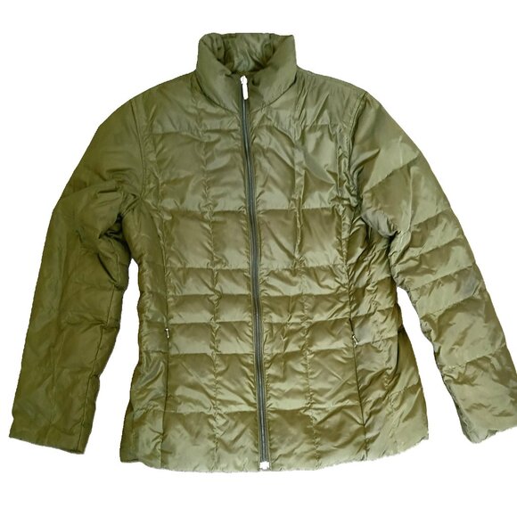 Lands' End / Lands End Goose Down filled Puffer Jacket Coat, Womens Size Small - Picture 1 of 8